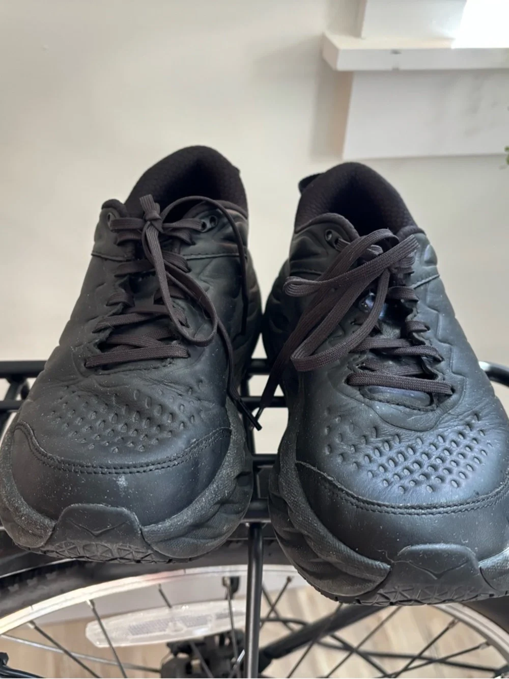 Hoka Black Casual Cushioning Sneakers - Picture 3 of 6